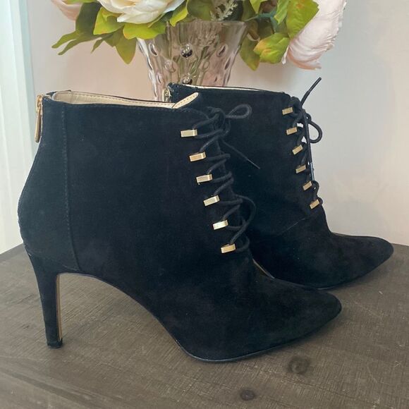 GUC Adrienne Vittadini Leather Booties(size 8.5) - Picture 1 of 9